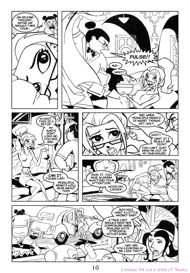 3 Witches - comic book characters, comic, online comic book, webcomics, funny comics