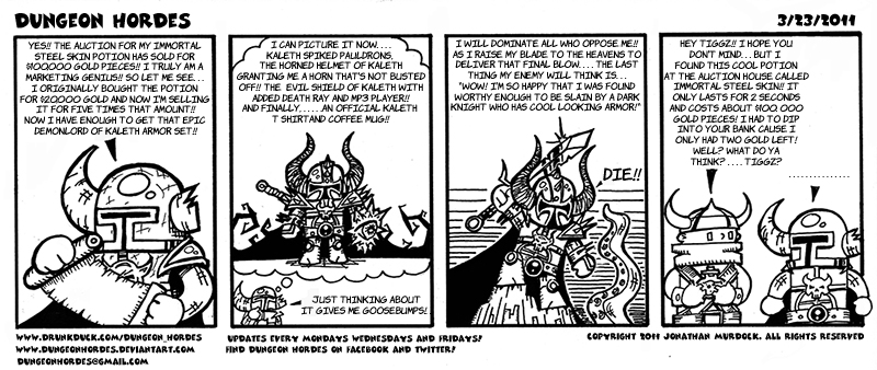Dungeon Hordes - free online comic, comic, comics read online, comics to read online