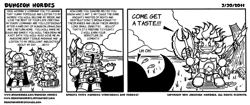 Dungeon Hordes - cartoon comics, webcomic, web comics, read comics online