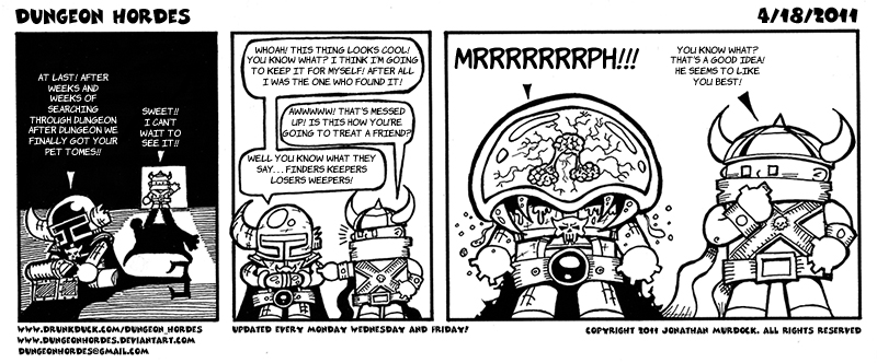 Dungeon Hordes - webcomic, webcomic, webcomics, online comic, comics, comic