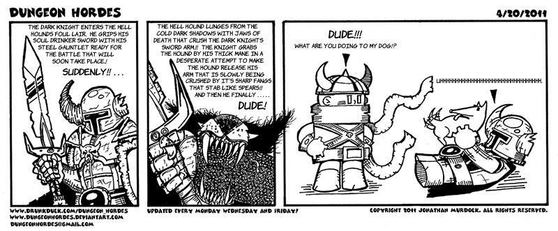 Dungeon Hordes - web comic, publish your webcomic, cartoon comics, online comics, read webcomics