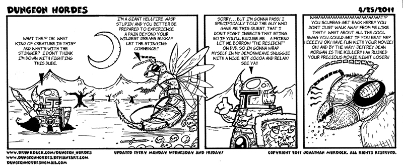 Dungeon Hordes - comics, free online comic, funny comics