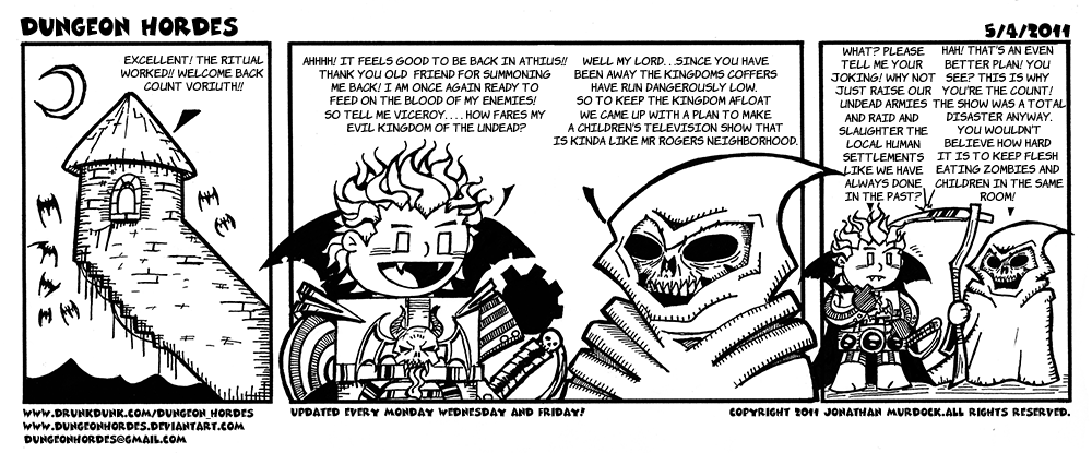 Dungeon Hordes - webcomic, comic book, comic book artist, read webcomics, web comic