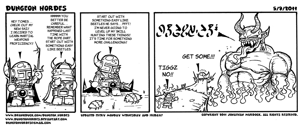 Dungeon Hordes - online webomics, comics, publish your webcomic, cartoon comics, webcomic, web comic