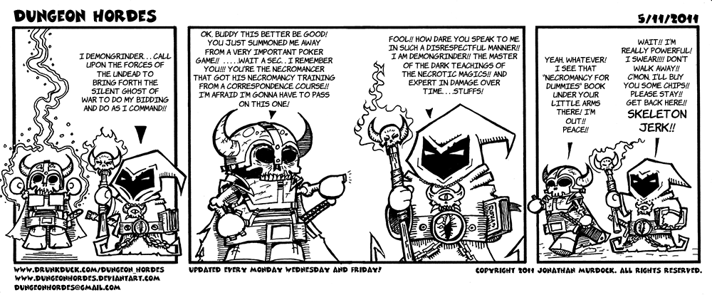 Dungeon Hordes - comic book, free online comic, webcomic, comics