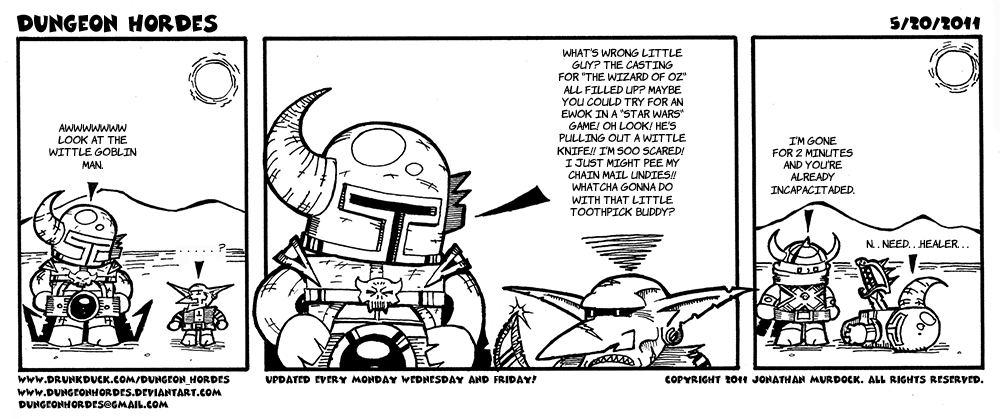 Dungeon Hordes - comics, online comics, read webcomics, web comics