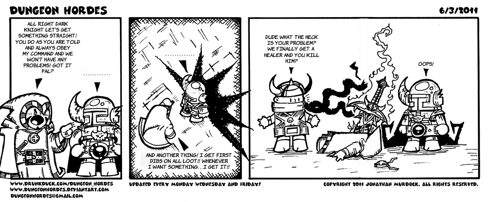 Dungeon Hordes - read comics online, online comic, comic, webcomic, web comic, cartoon comics