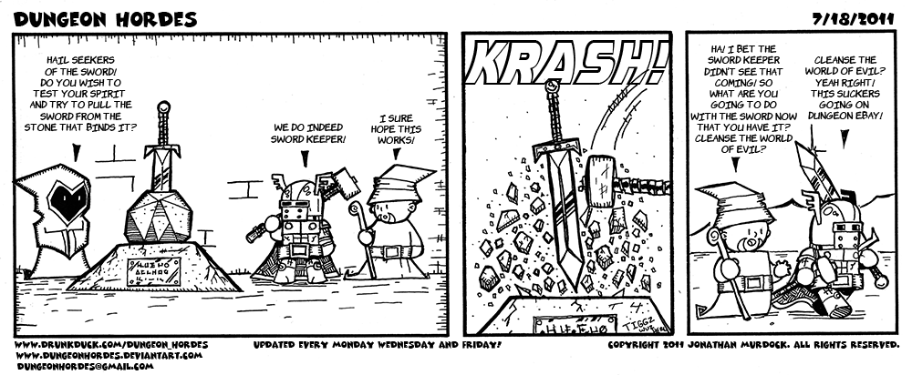 Dungeon Hordes - comics, funny comics, cartoon comics, comic, read comics online