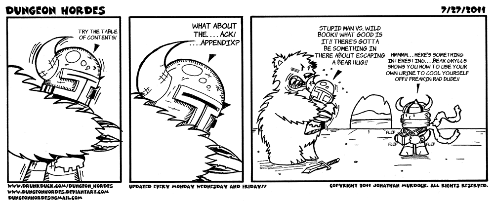 Dungeon Hordes - web comics, online comic, webcomic, publish your webcomic, online webomics