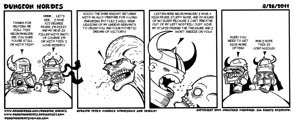 Dungeon Hordes - comics to read online, webcomics, online webomics, web comics, funny comics, cartoon comics