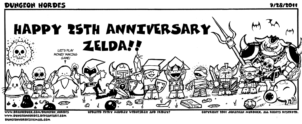 Dungeon Hordes - comic, comic book, funny comics, web comics, webcomic