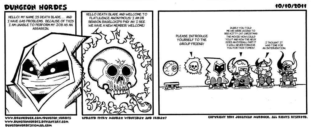 Dungeon Hordes - comics online, funny comics, web comics