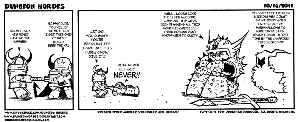 Dungeon Hordes - comics read online, web comics, comics online, free online comic, comic, webcomics