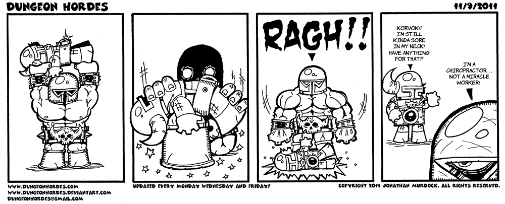 Dungeon Hordes - cartoon comics, web comic, read comics online, funny comics