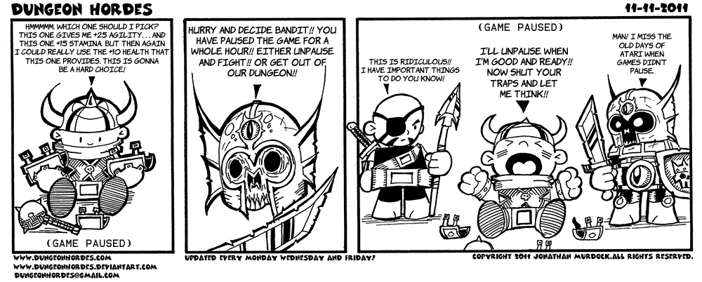 Dungeon Hordes - web comics, cartoon comics, web comic, read comics online