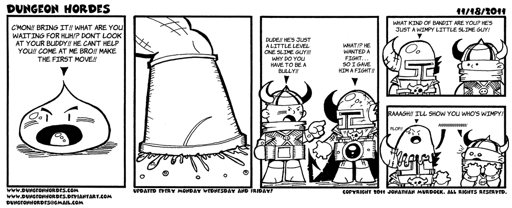 Dungeon Hordes - web comic, online comics, comics to read online, funny comics, online webomics, publish your webcomic