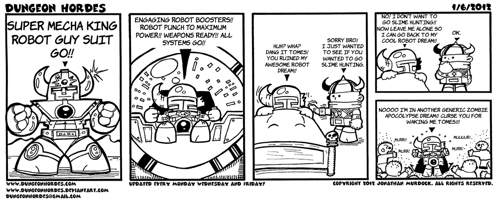 Dungeon Hordes - webcomic, webcomics, comics, comics online