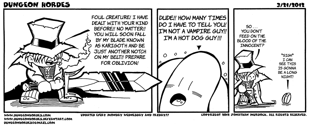 Dungeon Hordes - funny comics, online comic, free online comic, web comic, online webomics, read webcomics