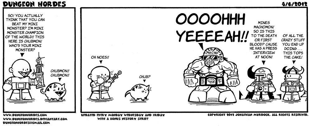 Dungeon Hordes - online comic, online comics, comics online, online webomics, funny comics, web comics, comics
