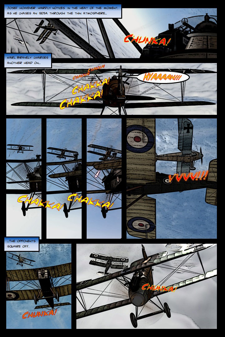 Aces at war - cartoon comics, webcomics, online comic book store, online comics, comics online, comics