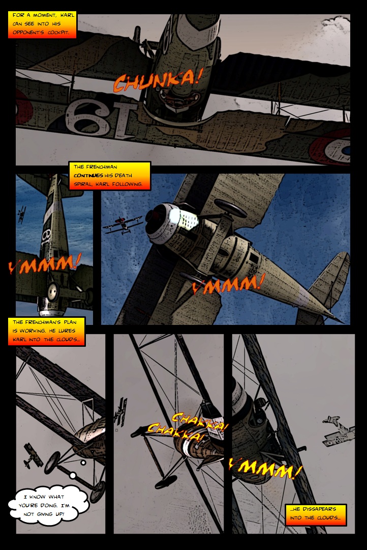 Aces at war - funny comics, comic books, comics online, cartoon comics, comic book creator, new comics, online comic book store