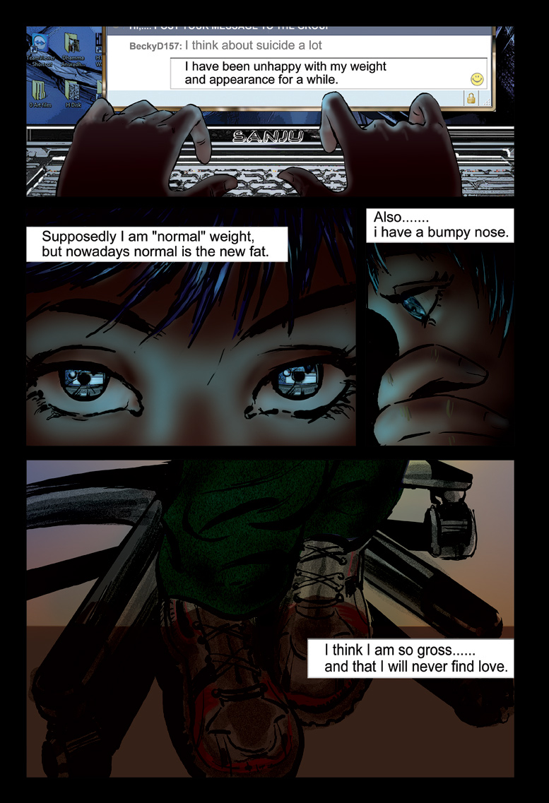 Suicide - cartoon comics, online webomics, new comics, comic book, comics to read online, web comics