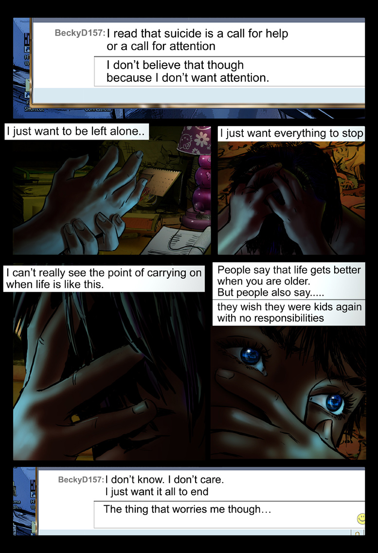 Suicide - comics online, free online comic, new comics, cartoon comics, comic books