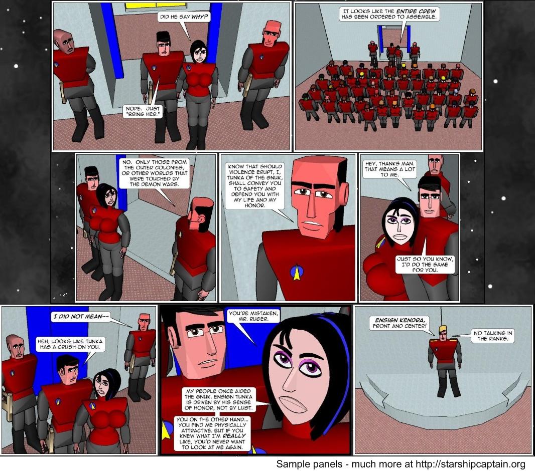 Starship Captain - cartoon comics, comic books, web comic, comics, funny comics, comics to read online