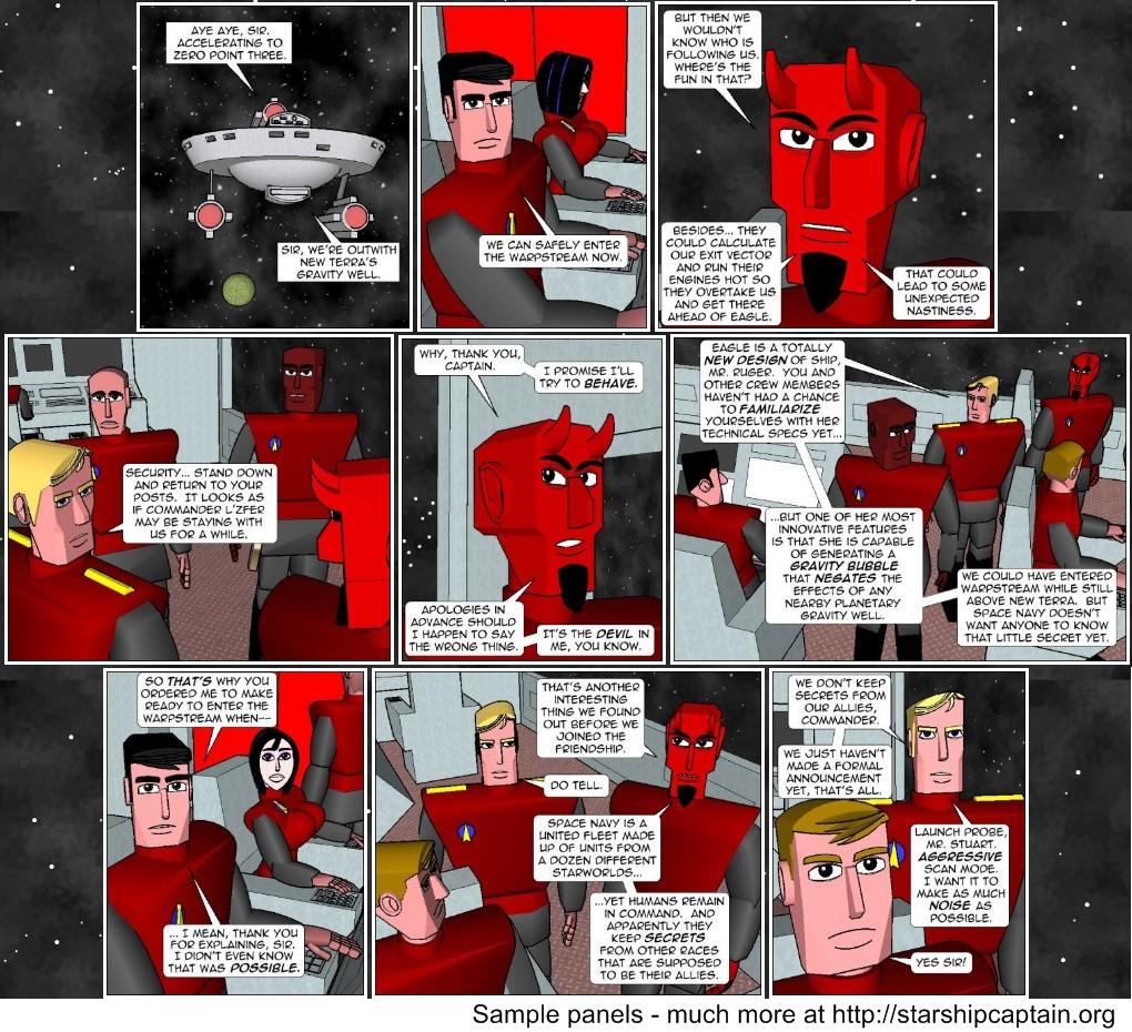 Starship Captain - comics read online, web comic, webcomic, comics, comics
