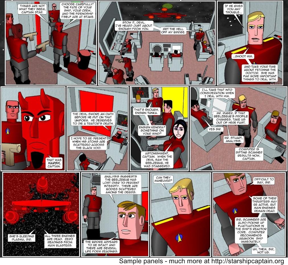 Starship Captain - comic book reader, comics, cartoon comics, online webomics, web comics, comic, comic books
