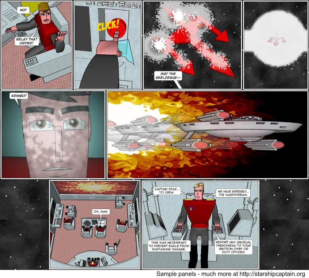 Starship Captain - webcomic, publish your webcomic, online webomics, comic book reader