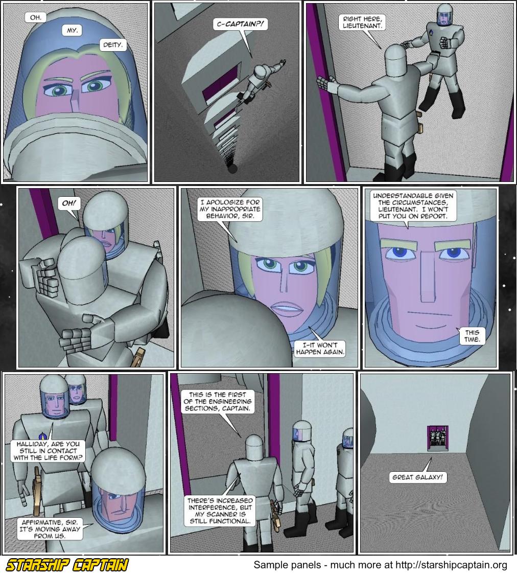 Starship Captain - free comics, funny comics, new comics, free online comic, cartoon comics, online comic book