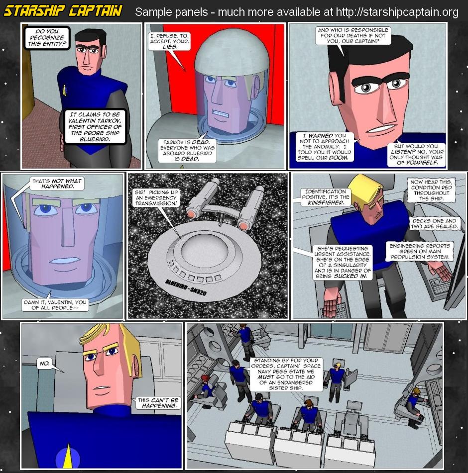 Starship Captain - comic book characters, comics, comic books, publish your webcomic, web comic, free online comic