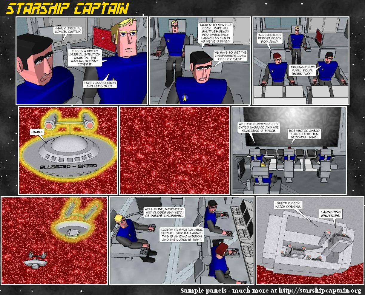 Starship Captain - webcomic, cartoon comics, comics, comic book reader