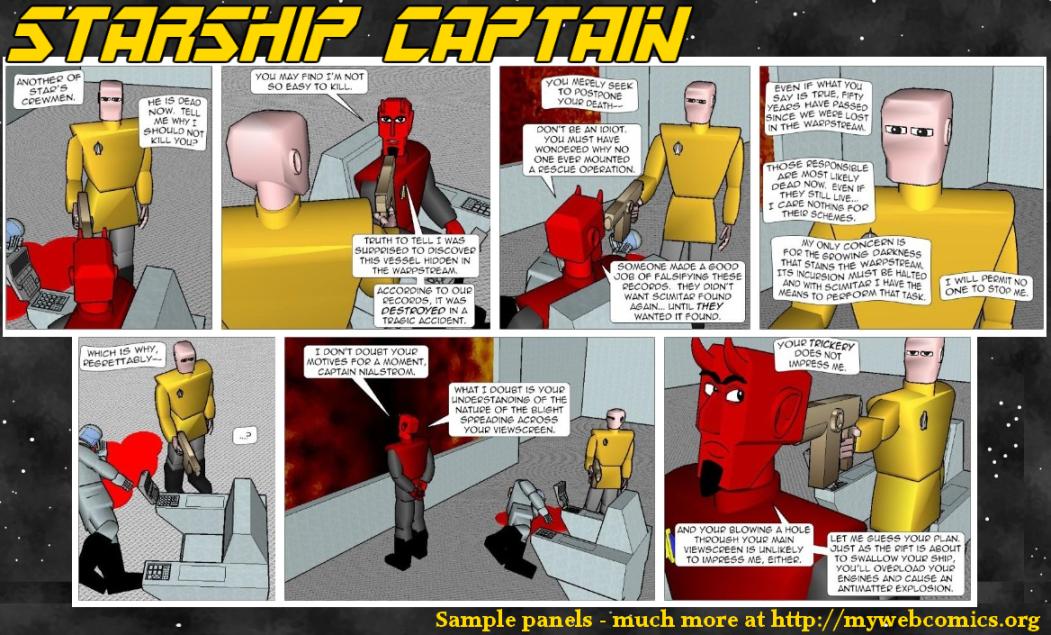 Starship Captain - new comics, new comics, online comic book, comic book characters, online comics, comics, online comic