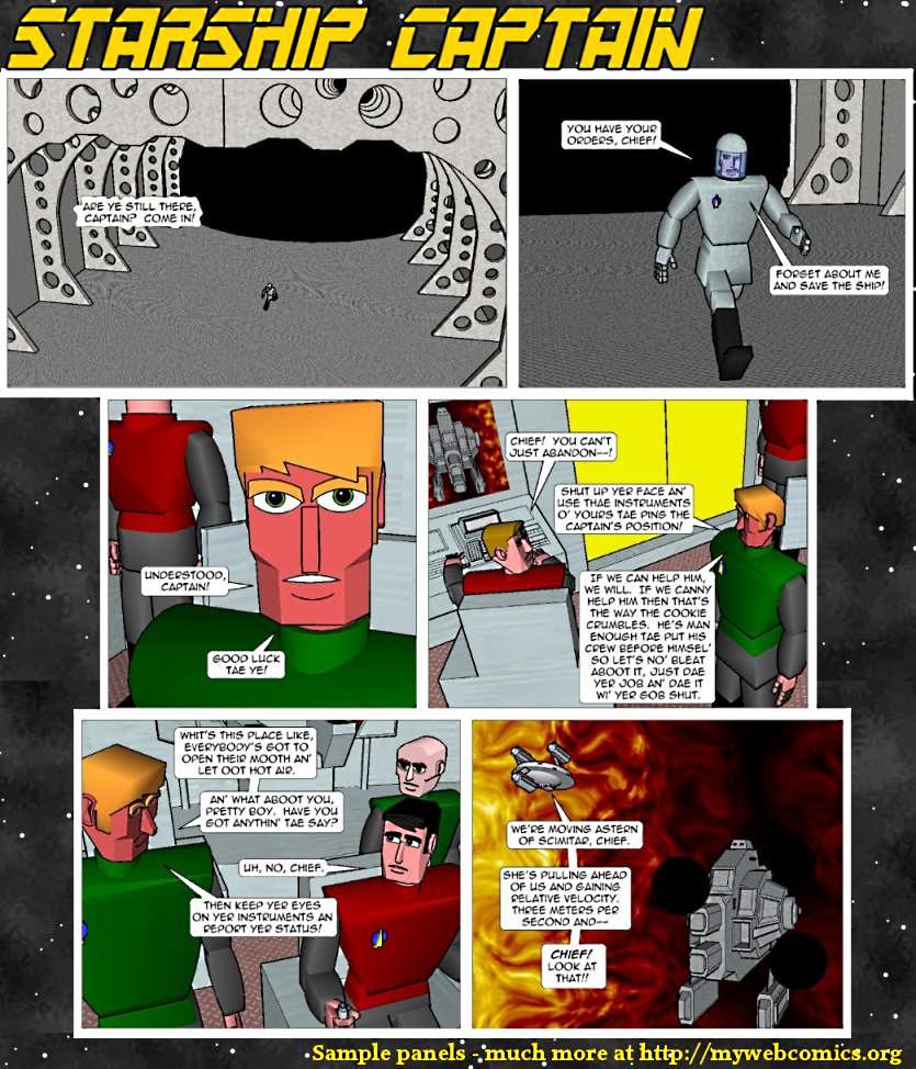 Starship Captain - funny comics, webcomics, publish your webcomic, comic book artist, new comics, online comics, comics read online, read webcomics, comic book heroes