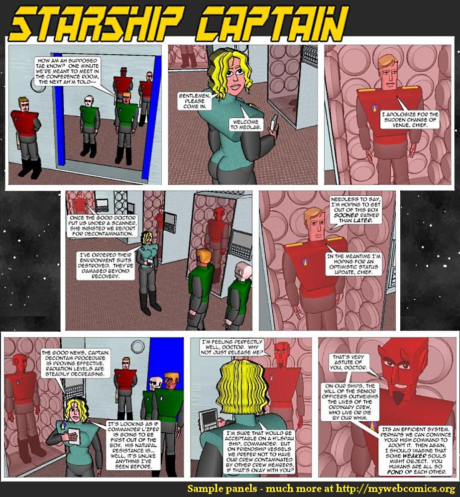 Starship Captain - publish your webcomic, comic book, cartoon comics, free online comic