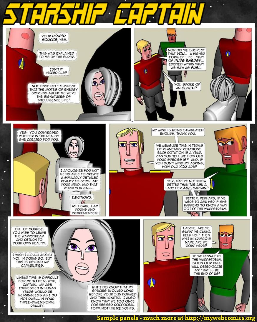 Starship Captain - new comics, comic book characters, comic book artist
