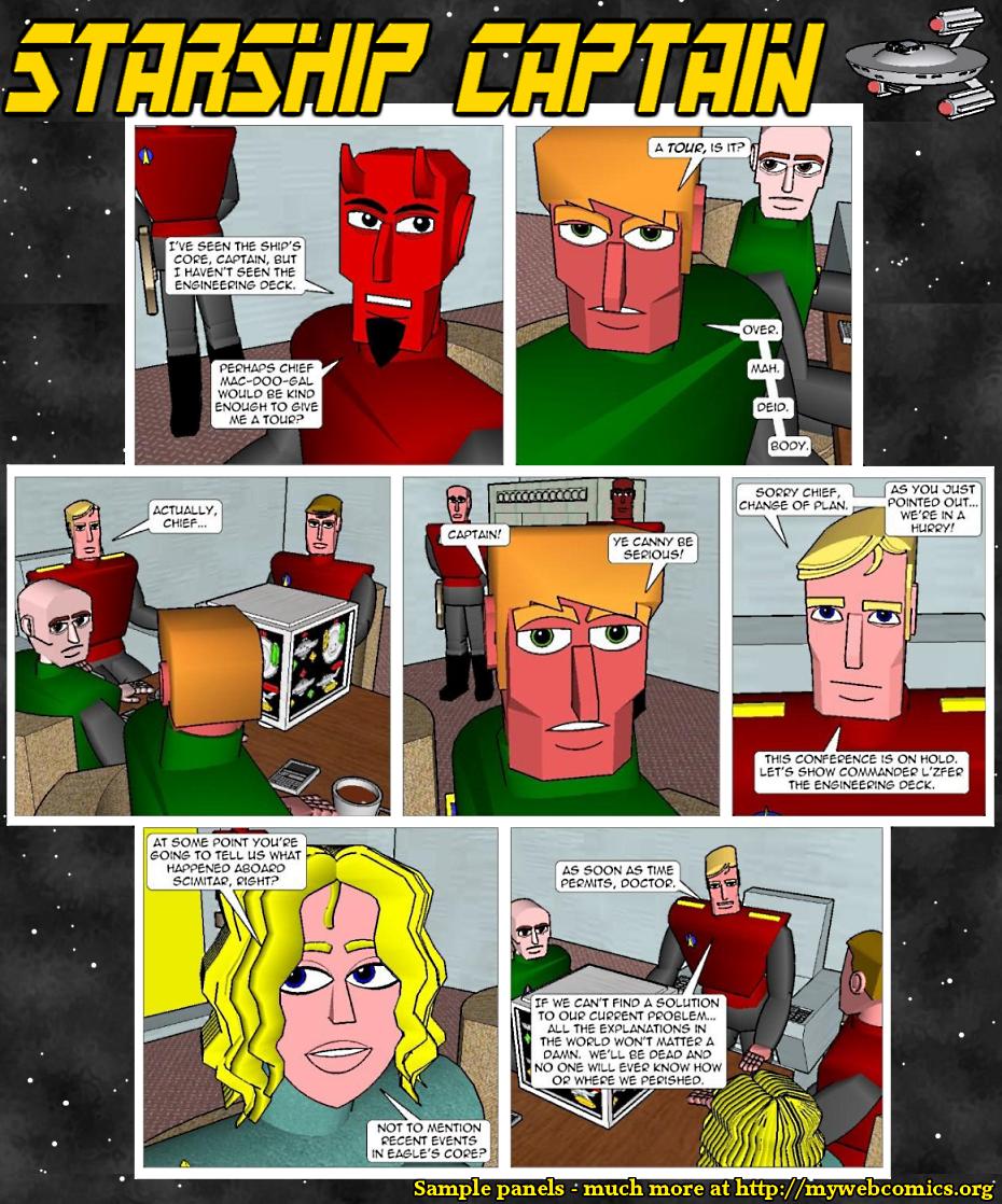 Starship Captain - comic book characters, webcomic, online comic book, comic, webcomic, web comics, cartoon comics, online comic