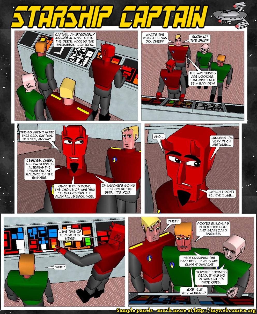 Starship Captain - webcomics, comic, web comic, free online comic, comic book characters