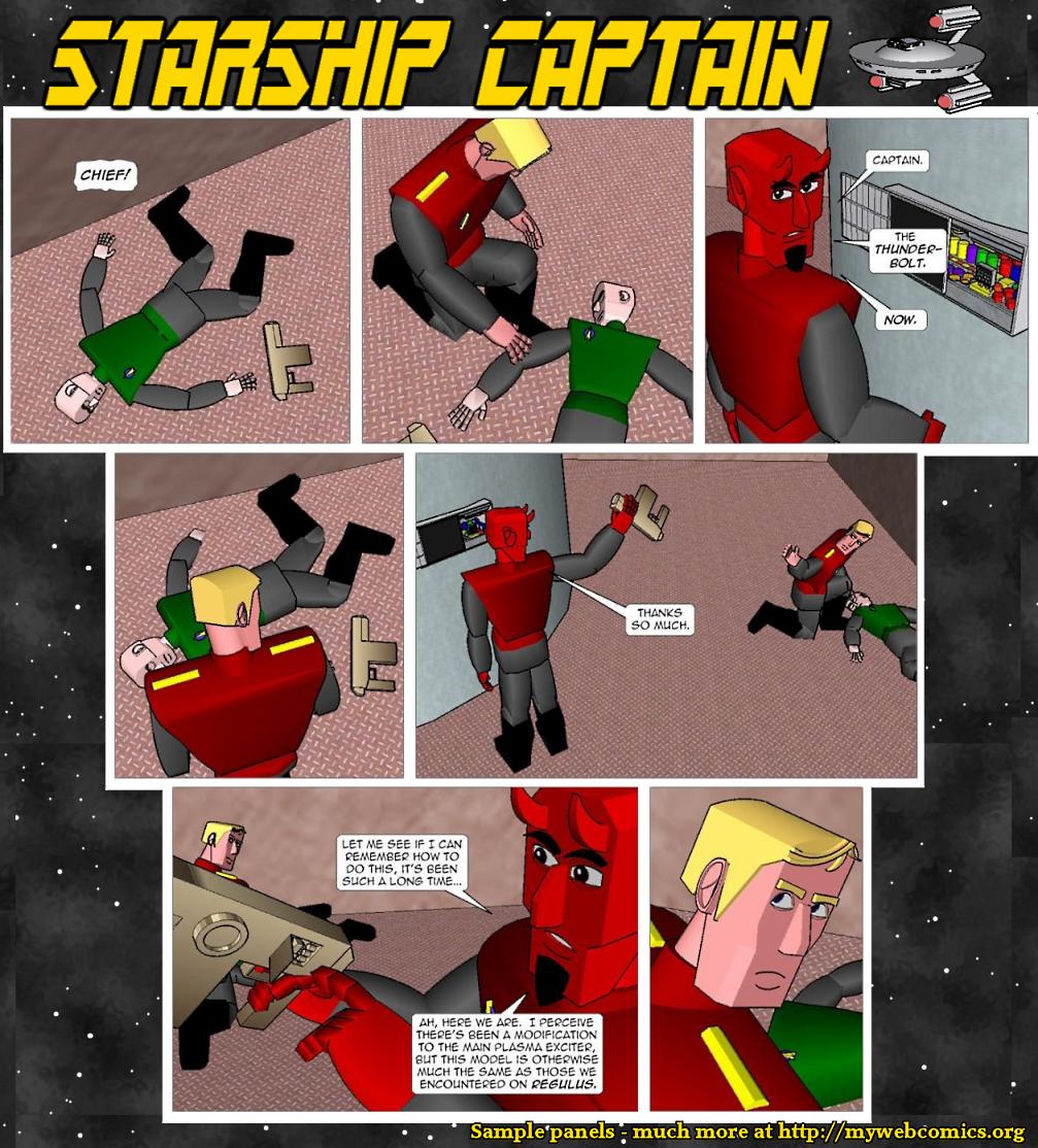 Starship Captain - web comic, comic book, online comics, comics marvel, webcomic, read webcomics, comic books, online comic book