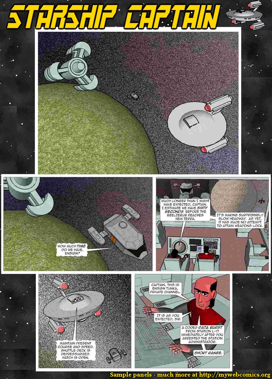 Starship Captain - free online comic, comics online, free comics, comic book heroes, webcomic