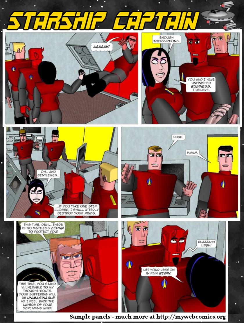 Starship Captain - publish your webcomic, webcomic, cartoon comics, comic book artist, comics, comic