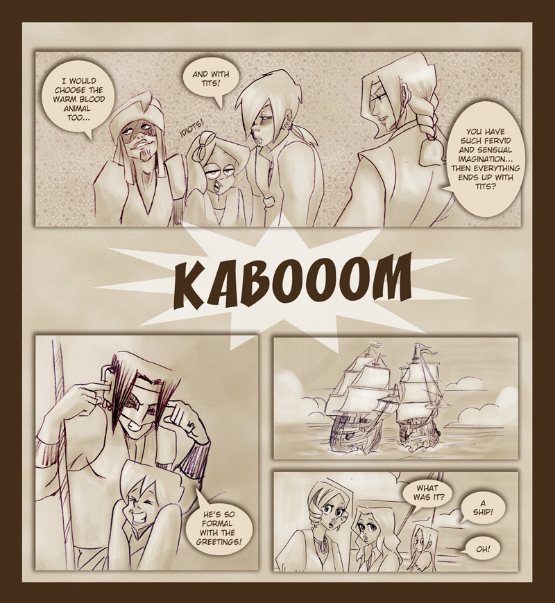 The Pirate Balthasar - cartoon comics, comics online, read webcomics, webcomic, free online comic, webcomics