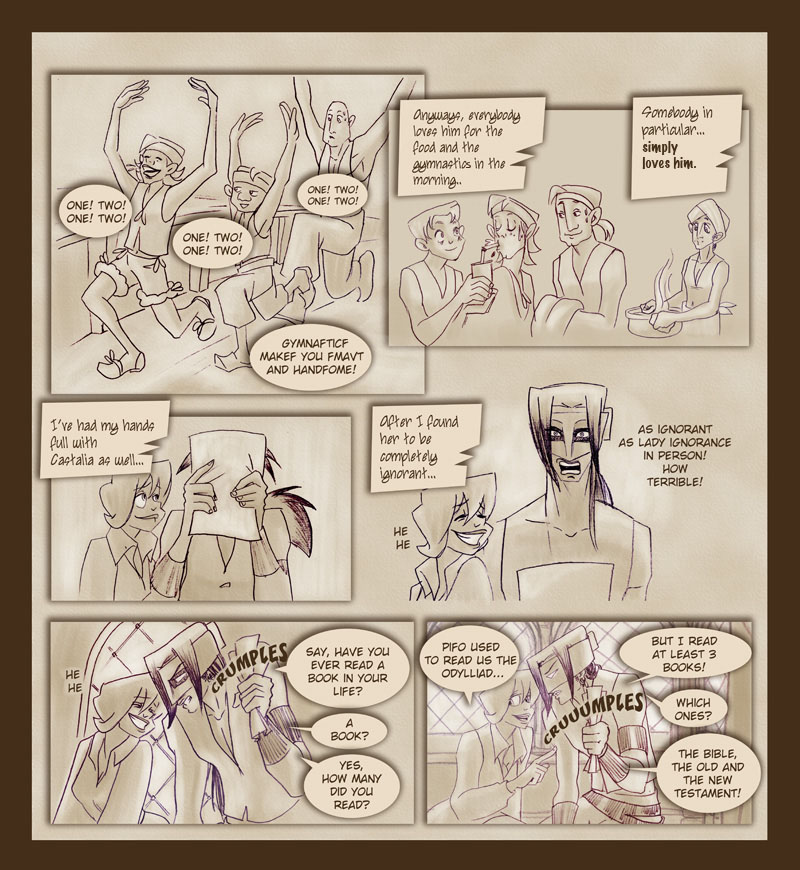 The Pirate Balthasar - web comic, comics to read online, web comics, cartoon comics