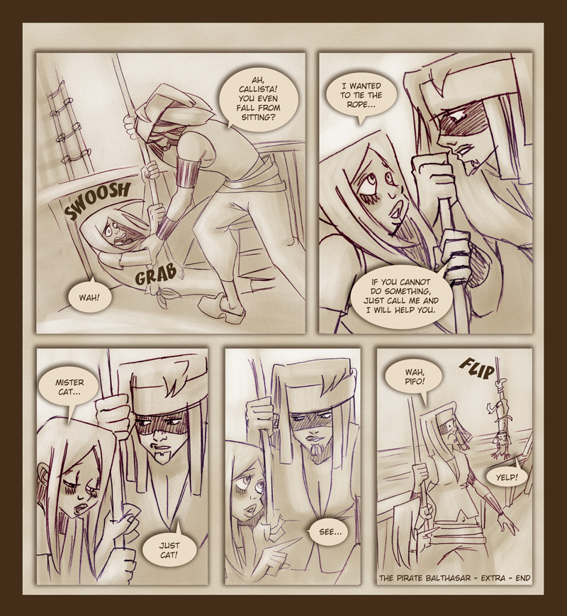 The Pirate Balthasar - free online comic, web comics, online comics, webcomic