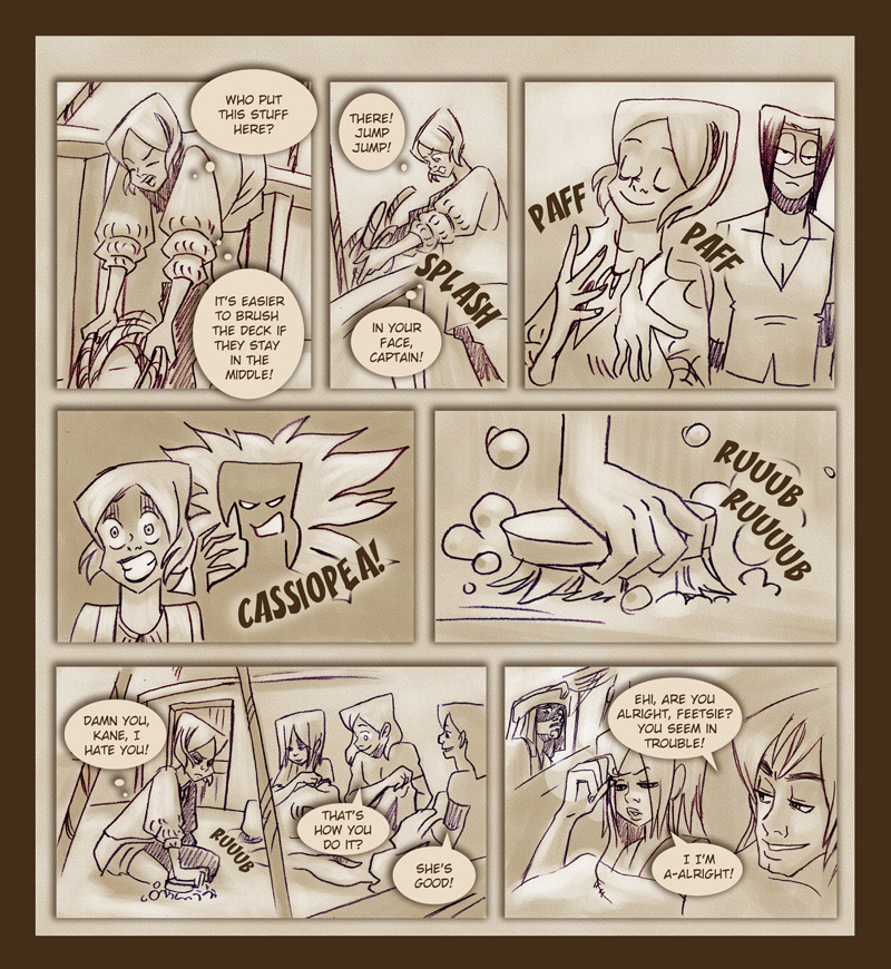 The Pirate Balthasar - web comics, webcomic, funny comics, comic, cartoon comics, free online comic, online comic