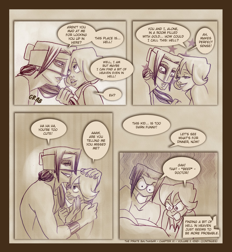 The Pirate Balthasar - web comic, funny comics, webcomics, comics, web comics, online webomics