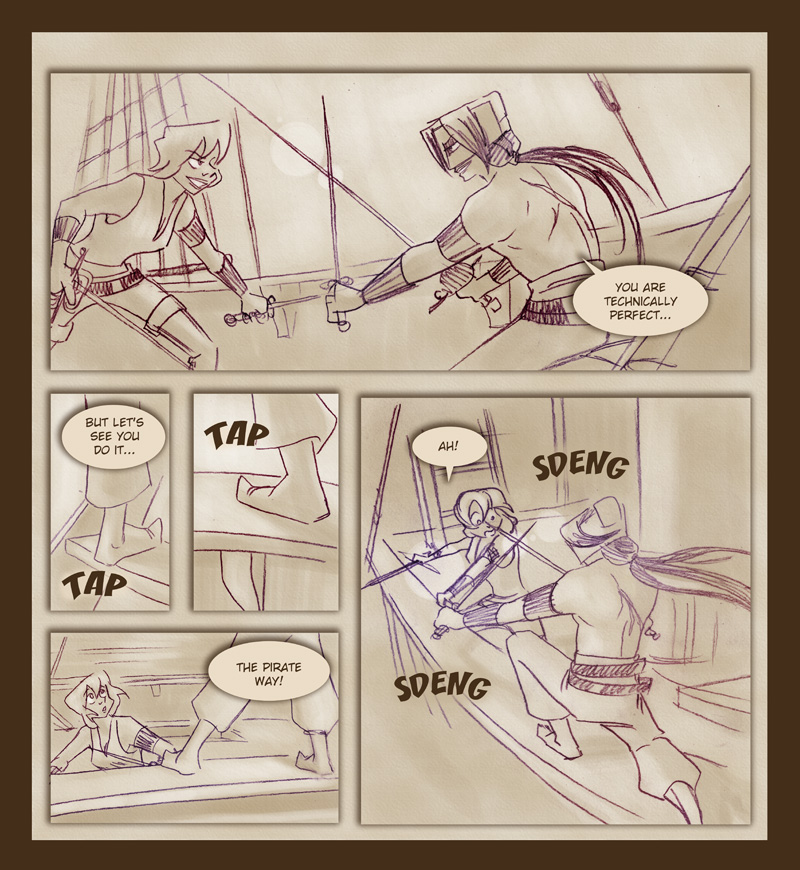 The Pirate Balthasar - webcomic, online comic, web comic, webcomics, funny comics, comics online, comic