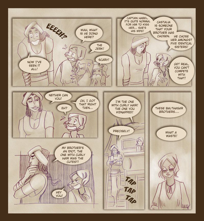 The Pirate Balthasar - webcomic, comics, web comics